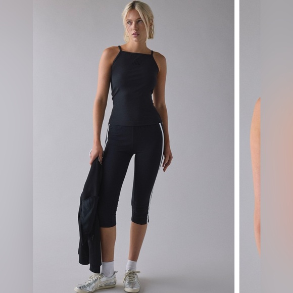 Adidas Essentials Ribbed Knit Top - Picture 3 of 4